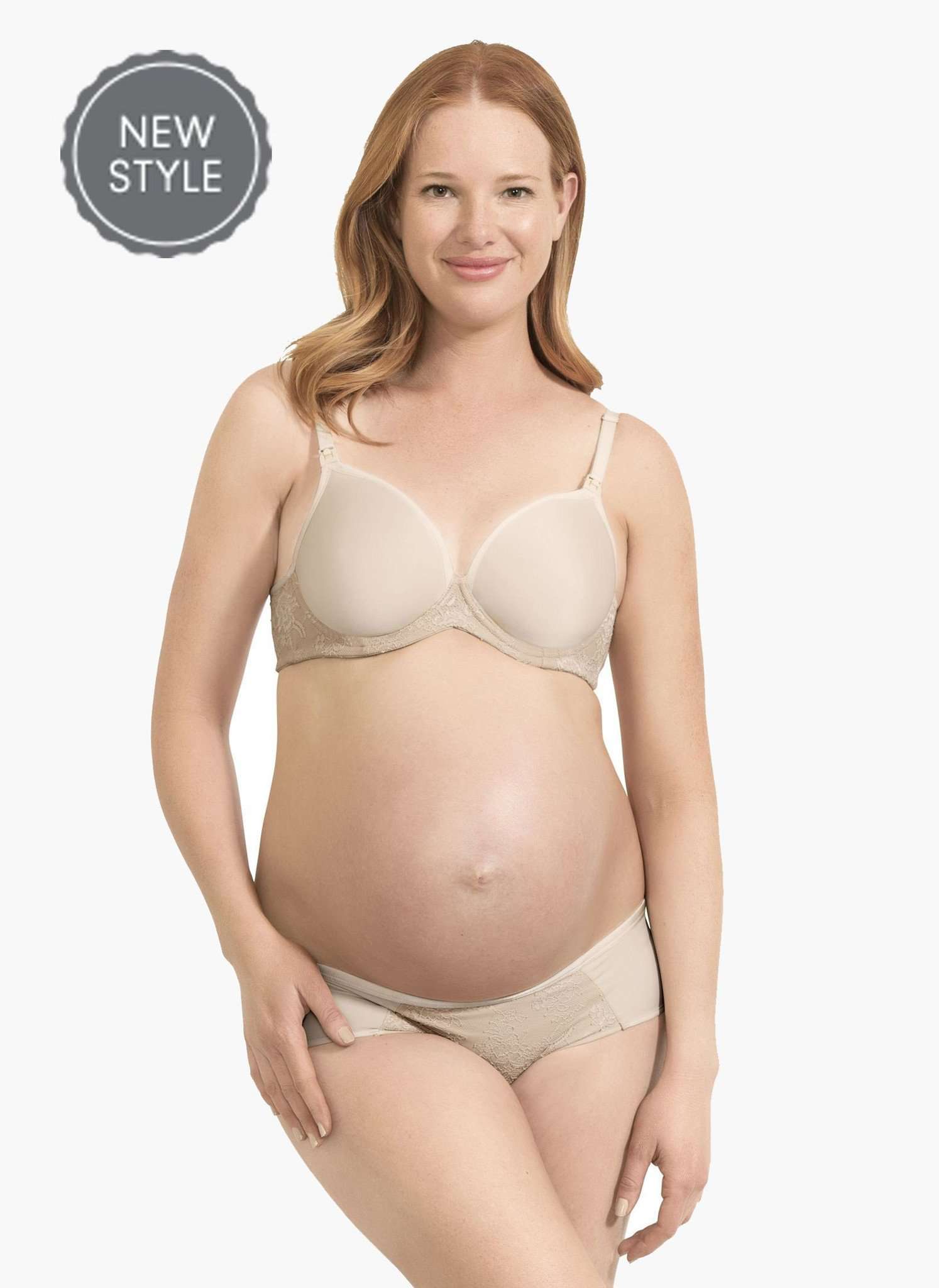 Cake Maternity WAFFLES - T-shirt bra - nude 
