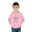 Toddler Pullover Fleece Hoodie - 'Love Like Jesus' - 43