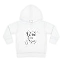 Toddler Pullover Fleece Hoodie - 'Love Like Jesus' - 1