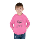 Toddler Pullover Fleece Hoodie - 'Love Like Jesus' - 46