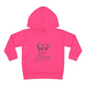 Toddler Pullover Fleece Hoodie - 'Love Like Jesus' - 12