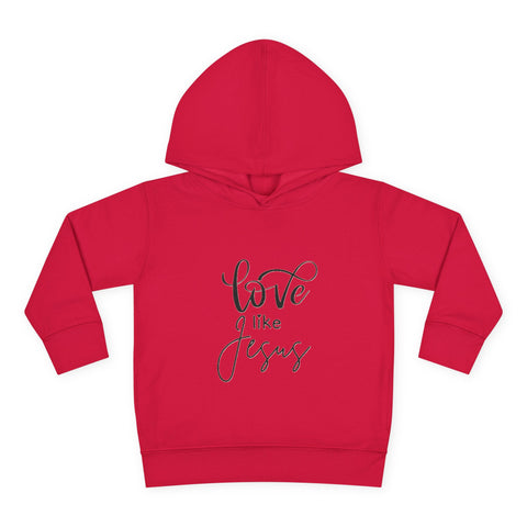 Buy red Toddler Pullover Fleece Hoodie - &#39;Love Like Jesus&#39;