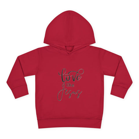 Buy vintage-red Toddler Pullover Fleece Hoodie - &#39;Love Like Jesus&#39;