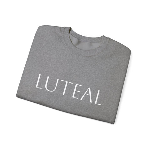 Buy graphite-heather The Luteal Phase Crewneck Sweatshirt