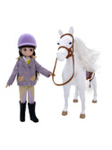 Lottie Doll with White Pony