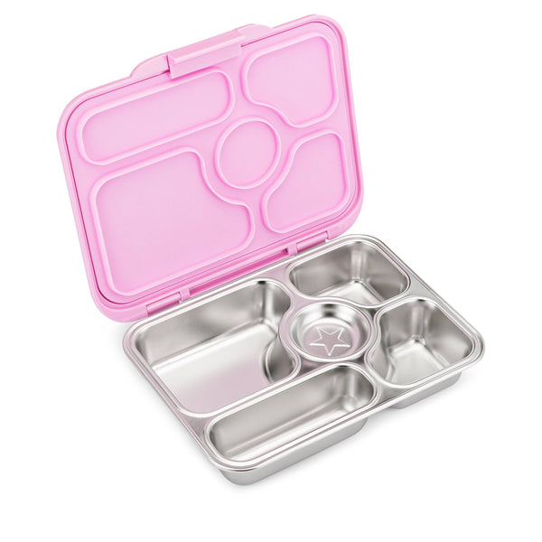 Open Presto - Pink lid and stainless steel compartments