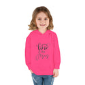 Toddler Pullover Fleece Hoodie - 'Love Like Jesus' - 50