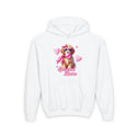 Youth Spread Love Hoodie - Cute Bubblegum Golden Doodle - 2