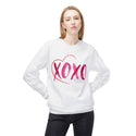 XOXO Heart Crewneck Sweatshirt - Soft Midweight Fleece for Cozy Days - 7