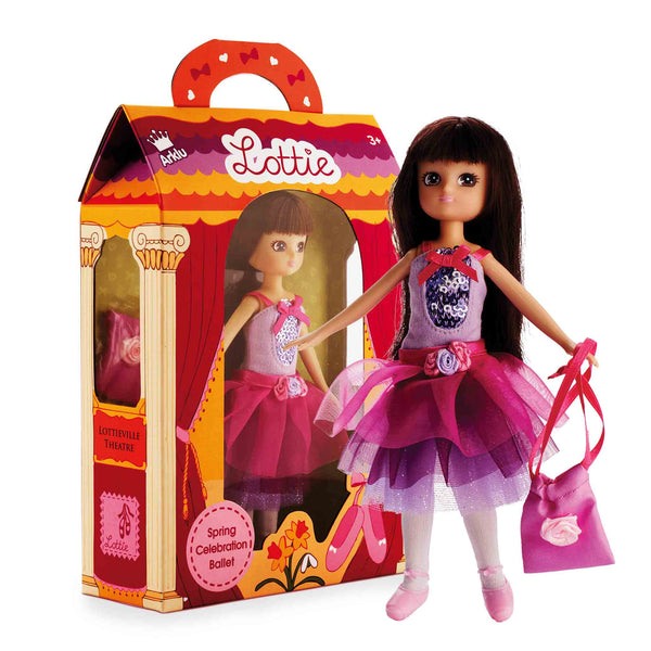 Lottie Ballet Doll with brunette hair