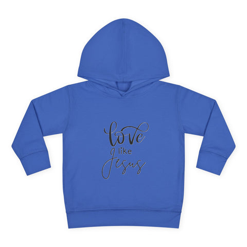 Buy vintage-royal Toddler Pullover Fleece Hoodie - &#39;Love Like Jesus&#39;