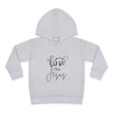 Toddler Pullover Fleece Hoodie - 'Love Like Jesus' - 3