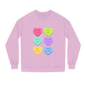 Valentine's Love Heart Sweatshirt | Unisex Crew Neck for Couples - 3