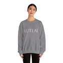 Heather Luteal Phase Sweatshirt on model