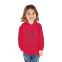 Toddler Pullover Fleece Hoodie - 'Love Like Jesus' - 53