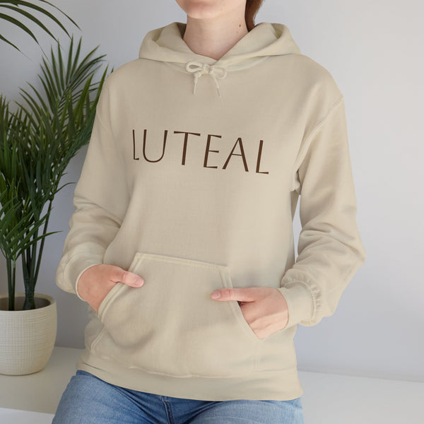 The Luteal Phase Hoodie Sand