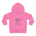 Toddler Pullover Fleece Hoodie - 'Love Like Jesus' - 11