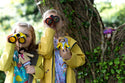 Children holding their lottie dolls
