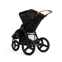 Speed Jogging Stroller in all black with cork handlebar