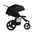 Speed Jogging Stroller in all black with cork handlebar