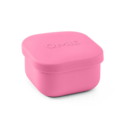 OmieSnack Silicone Container ~ Pink