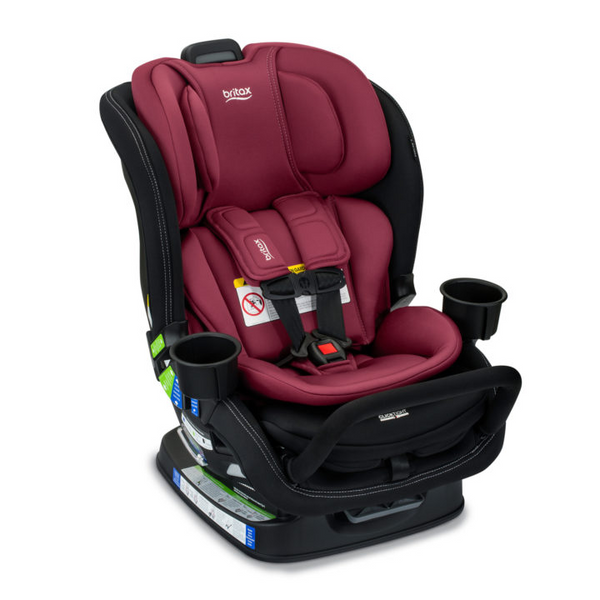 Britax car seat in red with black frame