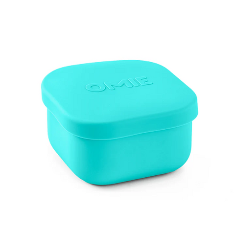 OmieSnack Silicone Container ~ Teal