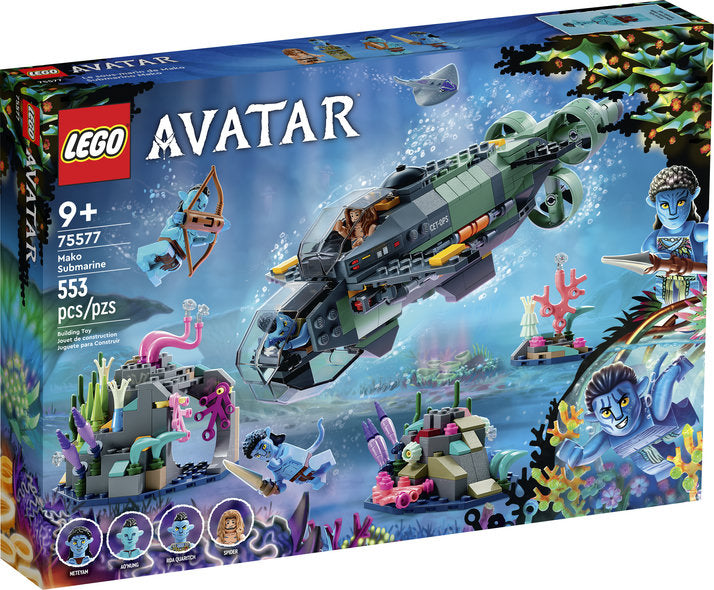 Avatar: The Way of Water buy Mako Submarine 75577 Building Toy Set/FAJ