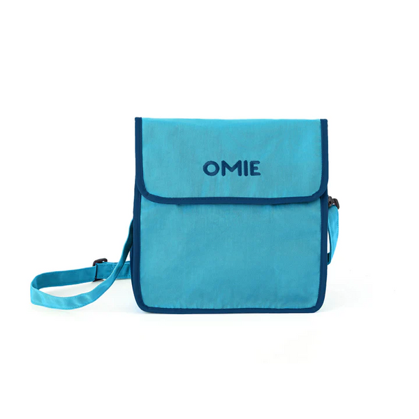 blue lunch bag