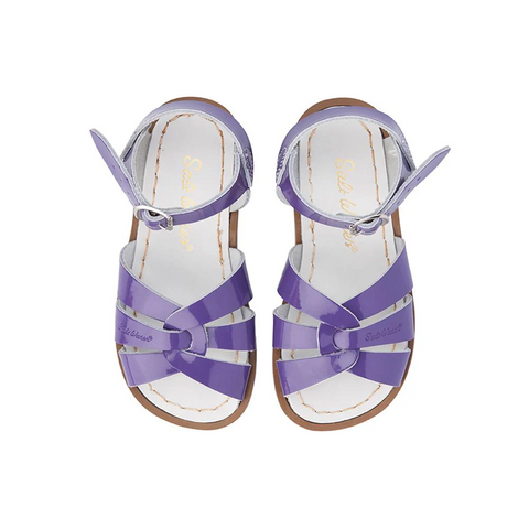 Salt Water Original Infant Sandal | Shiny Purple Size 5 Infant - 0