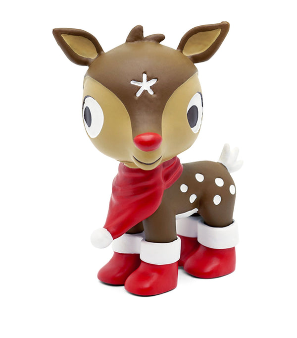 Tonies - Favorite Children's Songs: Holiday Songs 2 Reindeer with a red scarf and red boots