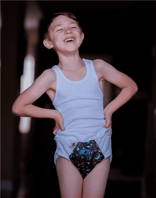 Diapering a kid with Special Needs – Super Undies